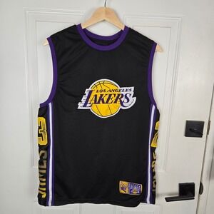NBA LA Lakers‎ Lebron James #23 Jersey Mens Small Black Purple Gold Basketball